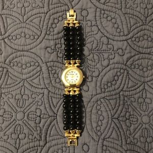 Black and Gold Watch